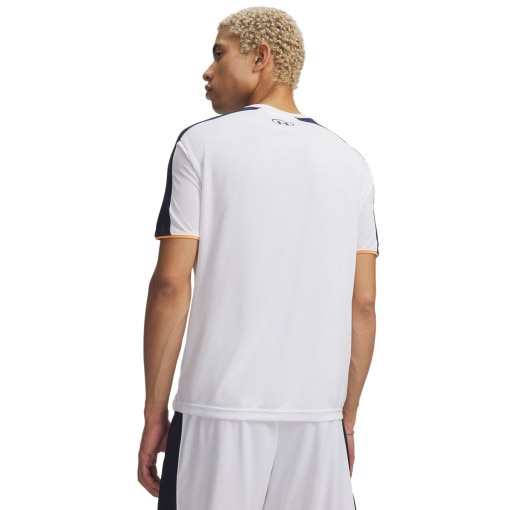 Męska koszulka piłkarska Under Armour UA Challenger Train - biała