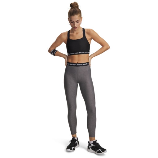  UNDER ARMOUR Damskie legginsy treningowe Under Armour HeatGear Legging  szare Szary