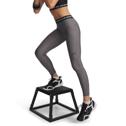 Damskie legginsy treningowe Under Armour HeatGear Legging - szare