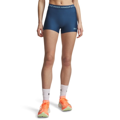 Damskie spodenki treningowe Under Armour HeatGear Shorty - granatowe