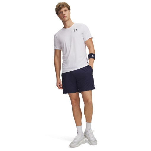 UNDER ARMOUR Męskie spodenki treningowe Under Armour Tech Vent 7in Shorts granatowe Granatowy