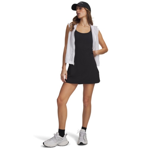  UNDER ARMOUR Damska sukienka treningowa Under Armour Motion Dress  czarna Czarny