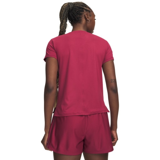 Damska koszulka treningowa Under Armour UA Vanish SS - czerwona