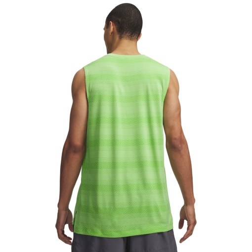 Męska koszulka do biegania Under Armour UA Velociti Tank - zielona