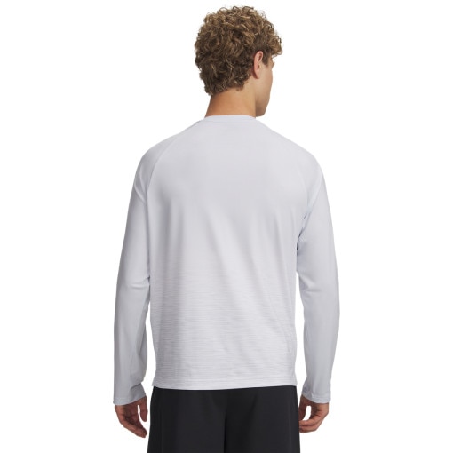 Męski longsleeve do koszykówki Under Armour UA Hoops Performance LS - szary