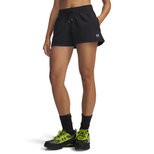 Damskie spodenki dresowe Under Armour UA Sport Terry Short - czarne 