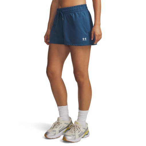 Damskie spodenki dresowe Under Armour UA Sport Terry Short - niebieskie