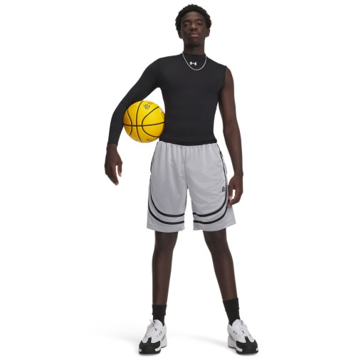  UNDER ARMOUR Męskie spodenki do koszykówki Under Armour Curry Signature  białe Biały