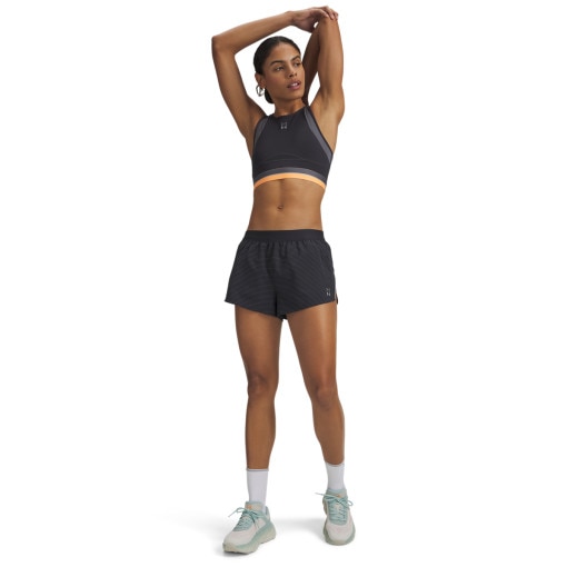  UNDER ARMOUR Damskie spodenki do biegania Under Armour UA Halo Run Reflective Short  czarny Czarny