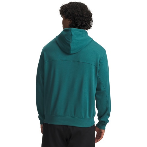 Męska bluza dresowa nierozpinana z kapturem Under Armour UA Rival Lightweight - zielona