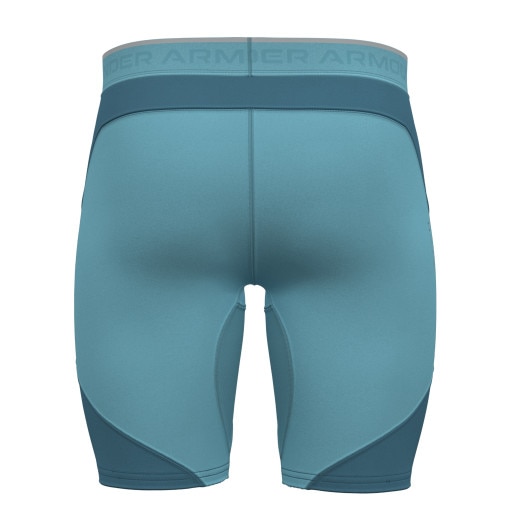 Męskie spodenki treningowe Under Armour UA HeatGear Elite Long Shorts - niebieskie
