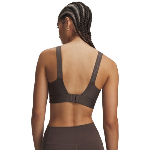 Biustonosz treningowy Under Armour UA Infinity High 2.0 Bra - brązowy