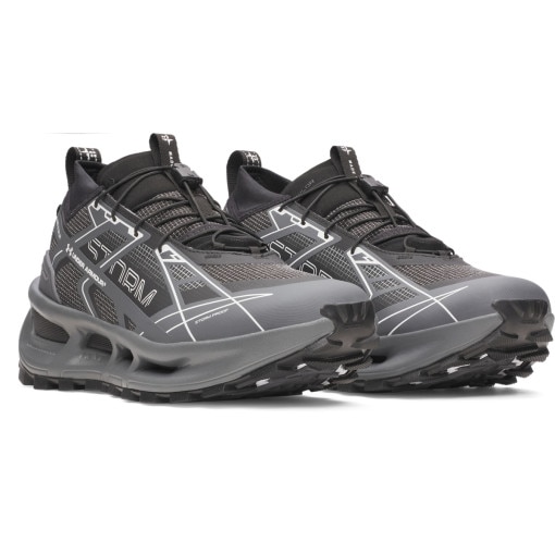 Buty do biegania w terenie uniseks Under Armour UA Explor Trail Waterproof - czarne