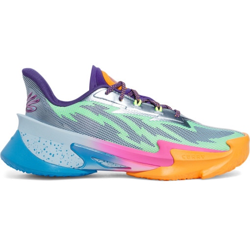  UNDER ARMOUR Buty do koszykówki uniseks Under Armour CURRY SERIES 7  niebieskie Niebieski
