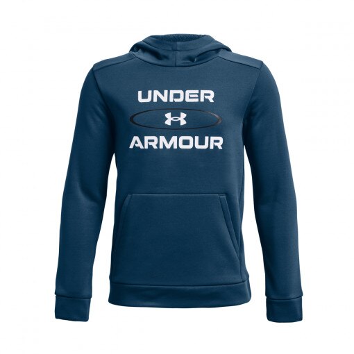 UNDER ARMOUR Chłopięca bluza treningowa Under Armour UA Armour Fleece Graphic HD Morski
