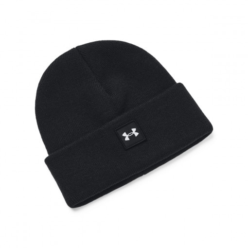 UNDER ARMOUR Chłopięca czapka treningowa UNDER ARMOUR Youth Halftime Beanie  czarna Czarny