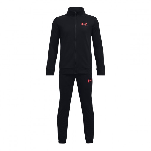 UNDER ARMOUR Chłopięcy dres komplet treningowy UNDER ARMOUR UA Knit Track Suit  czarny Czarny