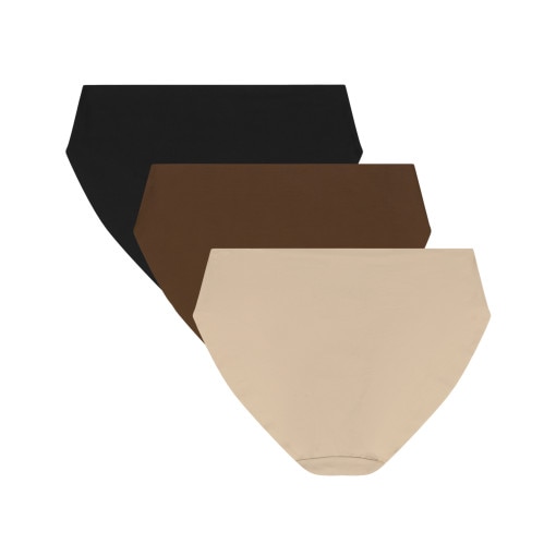 Damska bielizna treningowa (3-pack) Under Armour UA Pure Stretch NS BKN - multikolor