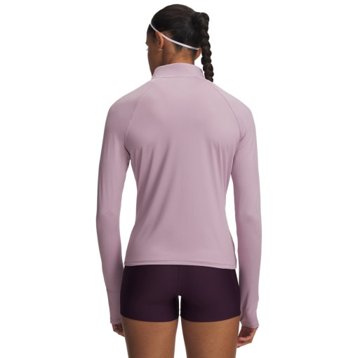 Damska bluza do biegania Under Armour UA Velociti Half Zip - różowa