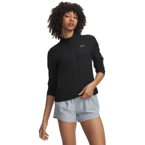 Obrazek dla: UNDER ARMOUR Damska bluza do biegania Under Armour UA Velociti Track Jacket czarna Czarny
