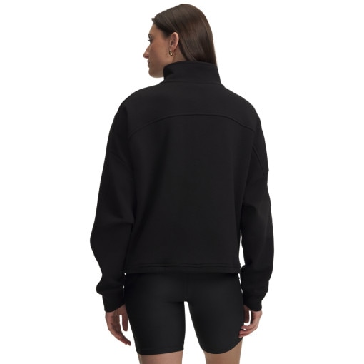Damska bluza dresowa nierozpinana Under Armour Unstoppable Fleece HZ - czarna
