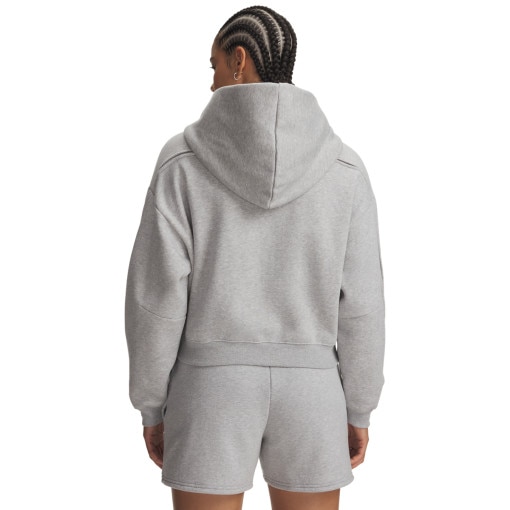Damska bluza dresowa rozpinana z kapturem Under Armour UA Icom Sama Fleece FZ - szara