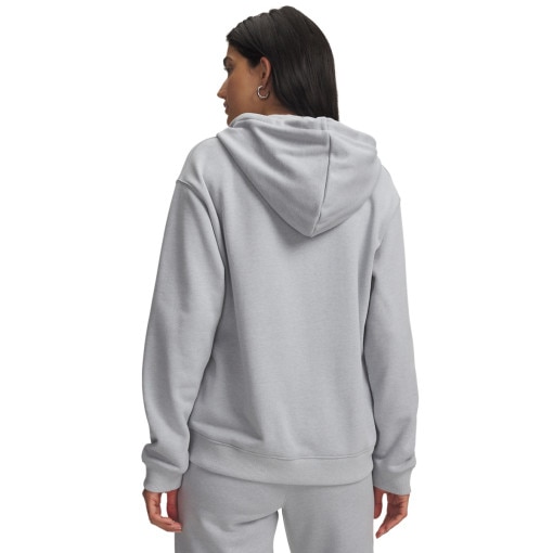 Damska bluza dresowa rozpinana z kapturem Under Armour UA Icon HWT Terry FZ - szara