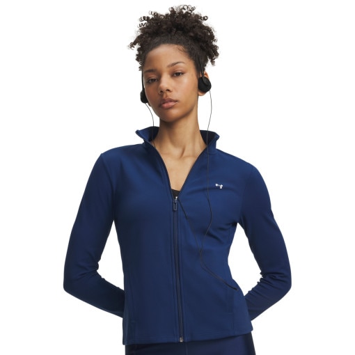 Obrazek dla: UNDER ARMOUR Damska bluza treningowa Under Armour Motion FZ granatowa Granatowy
