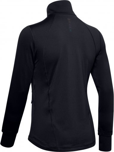 Damska bluza treningowa UNDER ARMOUR RUSH Full Zip - czarna