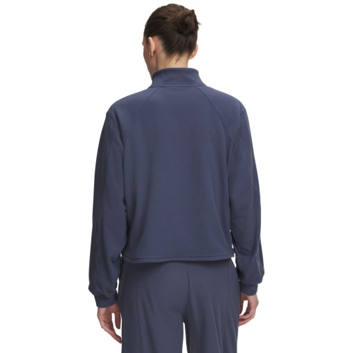 Damska bluza treningowa Under Armour UA Performance Fleece QZ - granatowa