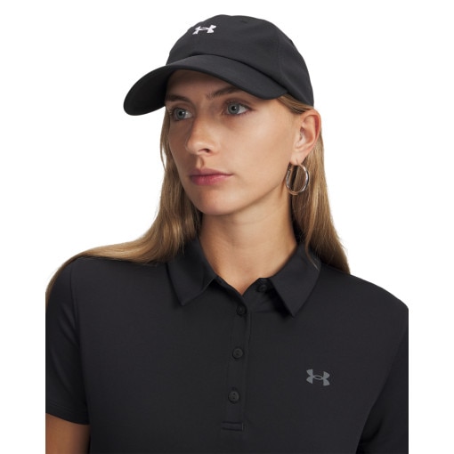  UNDER ARMOUR Damska czapka z daszkiem Under Armour UA Blitzing Low  czarna Czarny