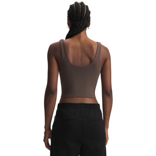 Damska koszulka treningowa bez rękawów Under Armour Motion Tank - brązowa
