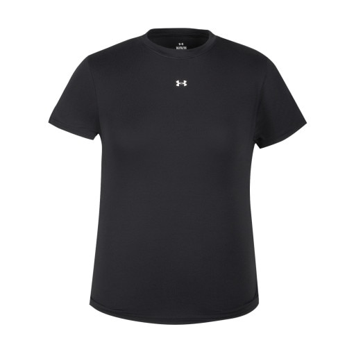 Obrazek dla: UNDER ARMOUR Damska koszulka treningowa Under Armour Motion Fitted SS czarna Czarny