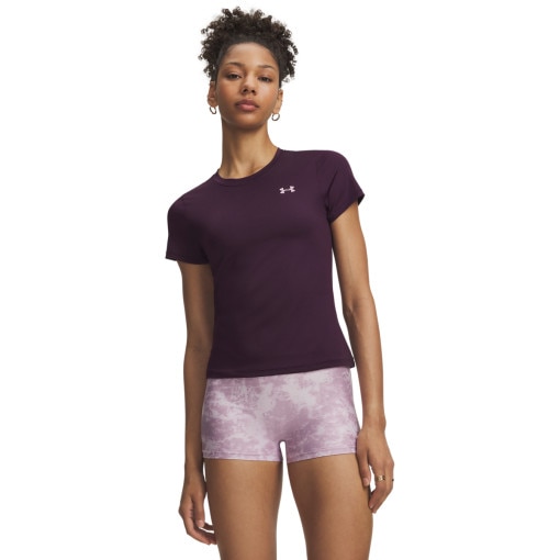 Obrazek dla: UNDER ARMOUR Damska koszulka treningowa Under Armour UA Tech Mesh fioletowa Fioletowy