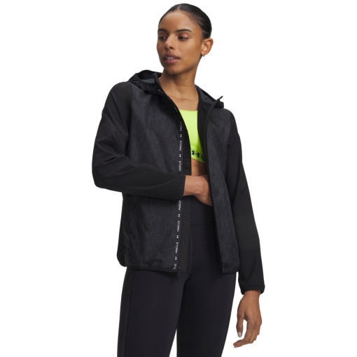 Obrazek dla: UNDER ARMOUR Damska kurtka do biegania Under Armour UA Velociti Cold Weather Storm czarna Czarny