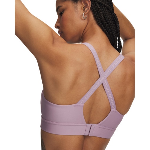 Damski biustonosz treningowy Under Armour UA Infinity Mid 2.0 Bra - różowy