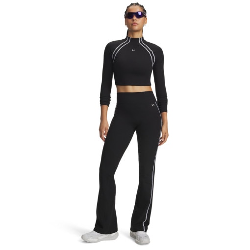 Obrazek dla: UNDER ARMOUR Damski longsleeve treningowy Under Armour Motion LS Mock  czarny Czarny