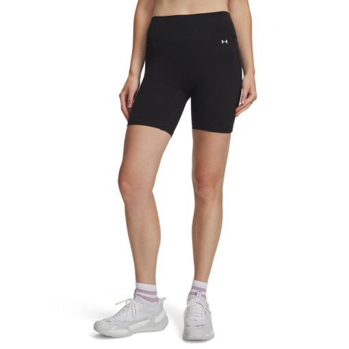 Damskie kolarki treningowe Under Armour Motion Bike Short - czarne