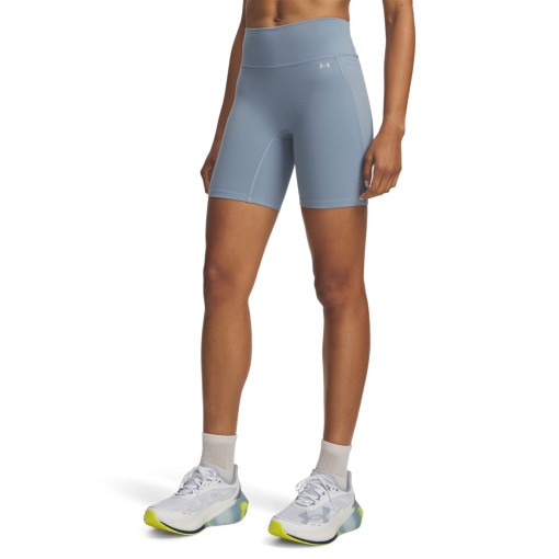 Damskie kolarki treningowe Under Armour Motion Bike Short - niebieskie