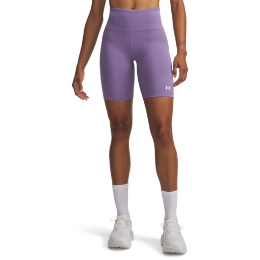 Damskie kolarki treningowe Under Armour Motion Bike Short Emea - fioletowe