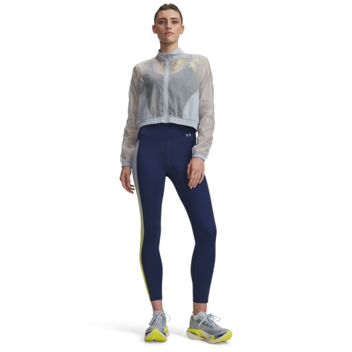 Obrazek dla: UNDER ARMOUR Damskie legginsy do biegania Under Armour UA Velociti Ankle Prt Tights granatowe Granatowy