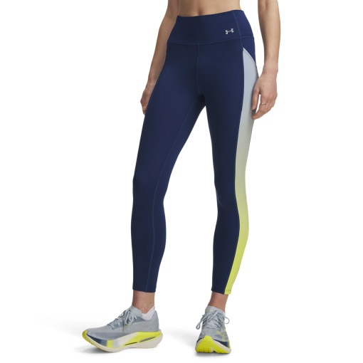 Damskie legginsy do biegania Under Armour UA Velociti Ankle Prt Tights - granatowe