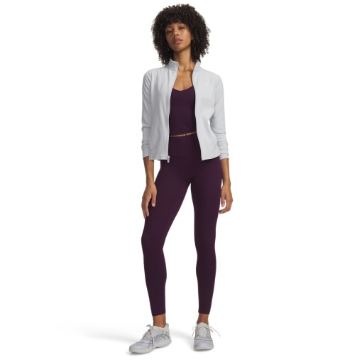 Obrazek dla: UNDER ARMOUR Damskie legginsy treningowe Under Armour Meridian 7/8 Legging fioletowe Fioletowy