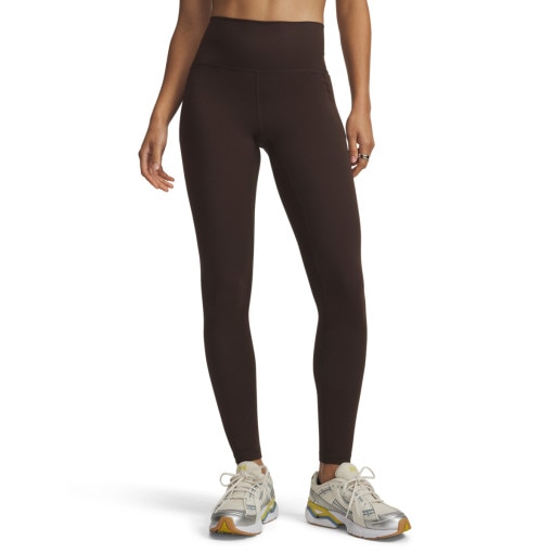 Damskie legginsy treningowe Under Armour Meridian Legging - brązowe
