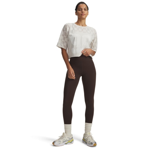  UNDER ARMOUR Damskie legginsy treningowe Under Armour Meridian Legging  brązowe Brązowy