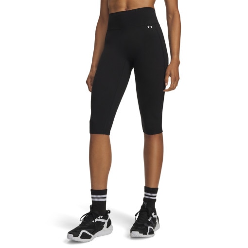 Damskie legginsy treningowe Under Armour Motion Capri - czarne