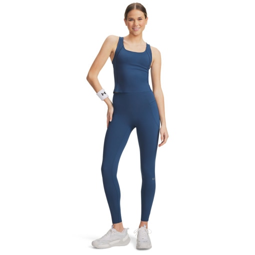  UNDER ARMOUR Damskie legginsy treningowe Under Armour UA Vanish Elite  niebieskie Niebieski