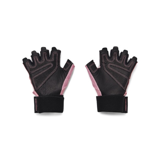 Damskie rękawiczki treningowe Under Armour W's Weightlifting Gloves - różowe