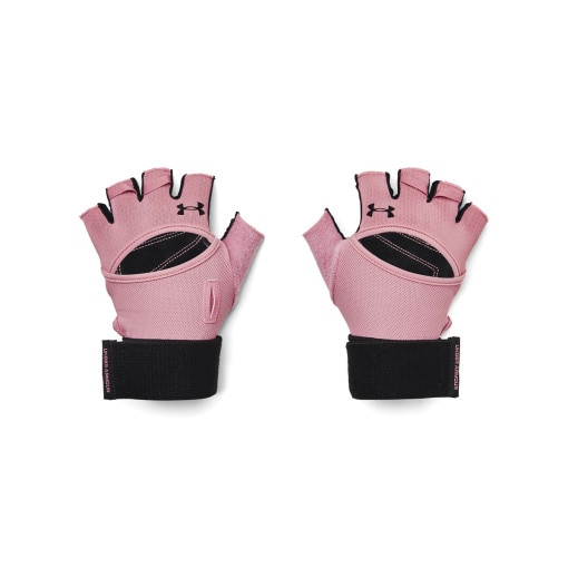 Obrazek dla: UNDER ARMOUR Damskie rękawiczki treningowe Under Armour W's Weightlifting Gloves  różowe Rożowy