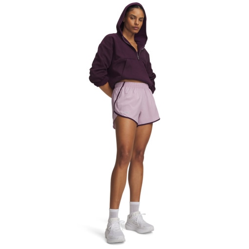 Obrazek dla: UNDER ARMOUR Damskie spodenki do biegania Under Armour UA Fly By 3'' Shorts  różowe Rożowy